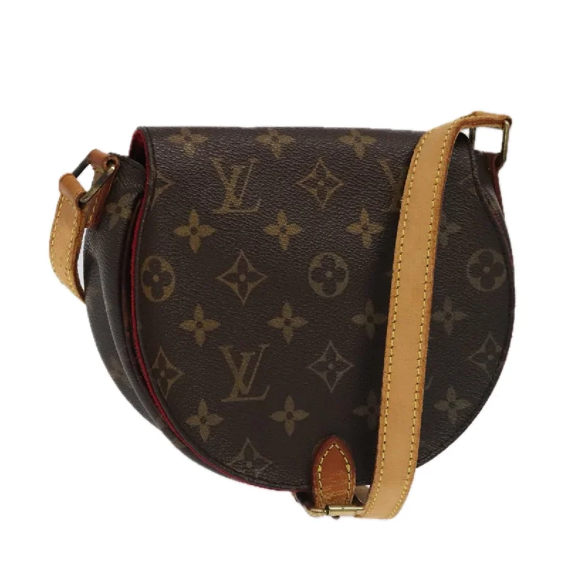 Cotton handle bags for lightweight casual wear -Louis Vuitton Tambour  Canvas Shoulder Bag (Pre-Owned)