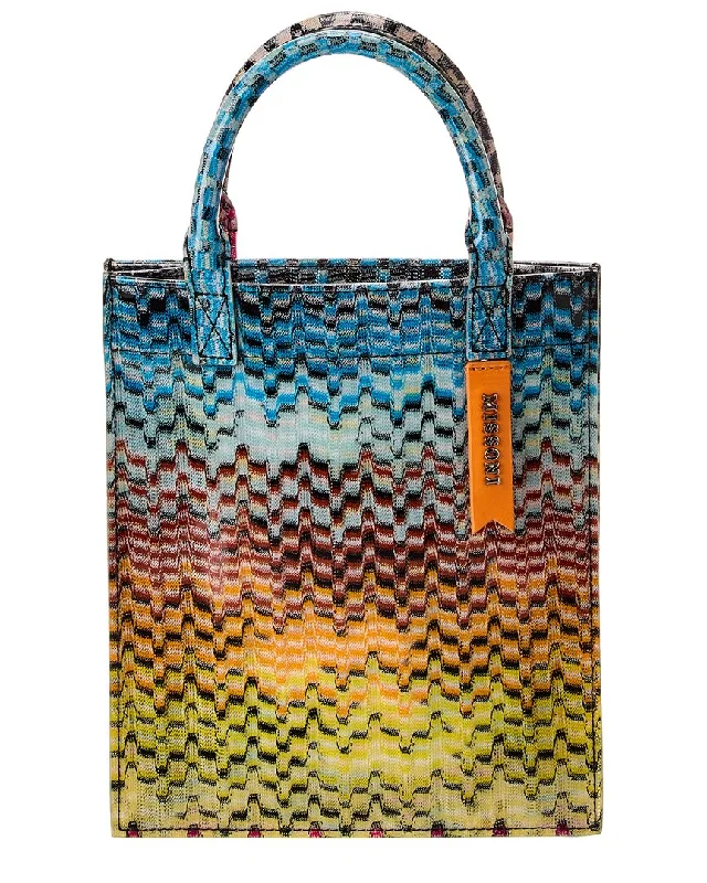 Handle bags with bright accents for pop -Missoni Vinyl Tote