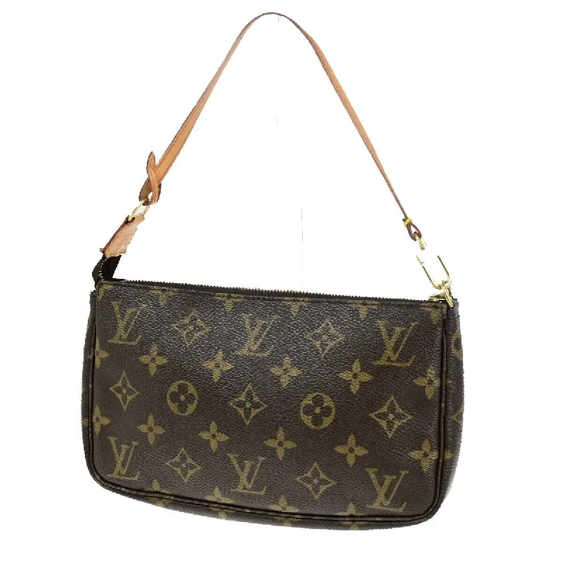 Durable handle bags for heavy-duty everyday use -Louis Vuitton Pochette Accessoire  Canvas Clutch Bag (Pre-Owned)