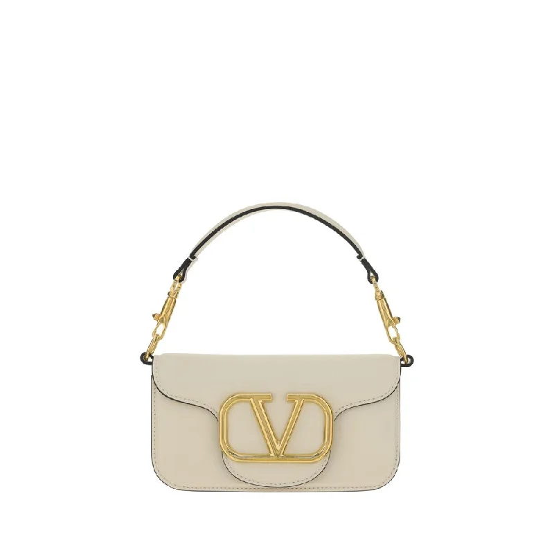 Handle bags with side pockets for organization -Valentino Garavani Locò Shoulder Women's Bag