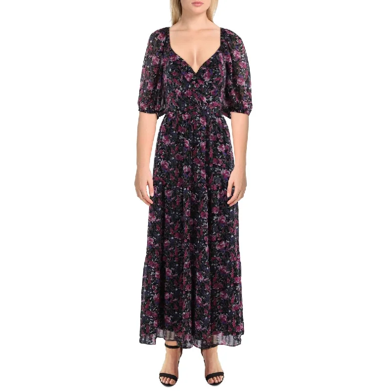 Patchwork Dresses for Bohemian -Lucy Paris Womens Linden Pintuck Long Maxi Dress