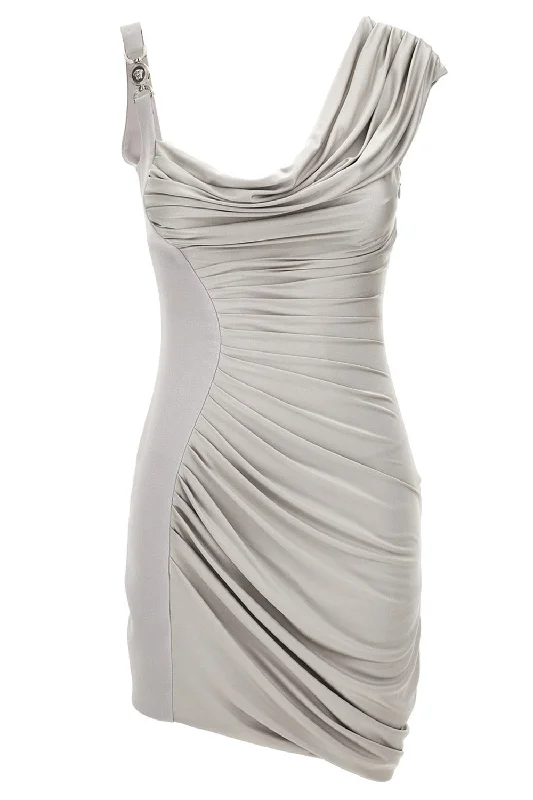 Gray Dresses for Subtle -Medusa '95 Draped Dress