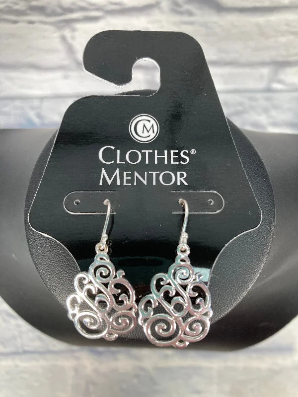 Drop Earrings for Work Attire -Earrings Sterling Silver By Clothes Mentor