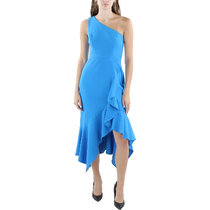 Sundress Dresses for Sunny -Xscape Womens Petites Ruffled  Cocktail And Party Dress