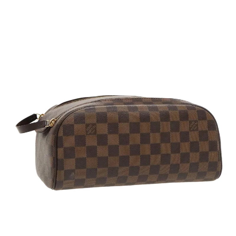 Handle bags with retro logos for charm -Louis Vuitton Trousse De Toilette  Canvas Clutch Bag (Pre-Owned)