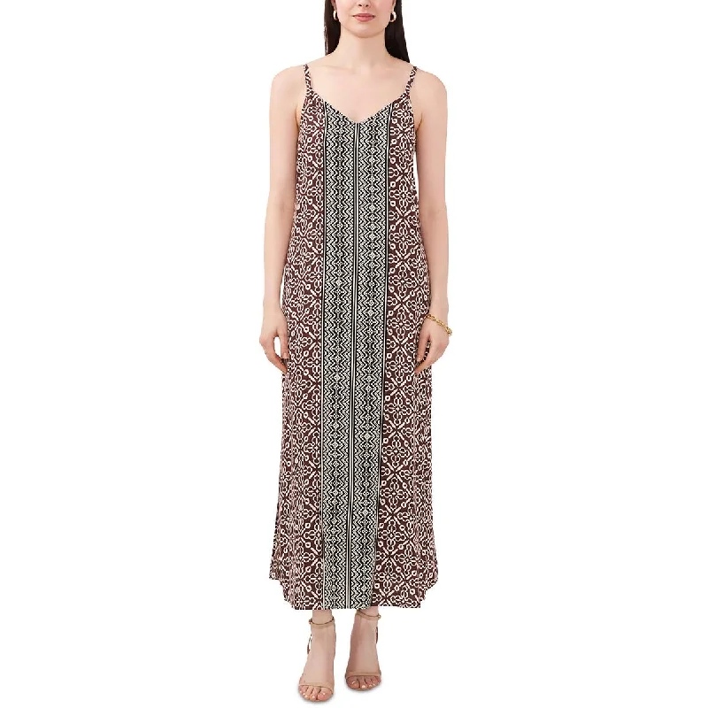 Mother's Day Dresses for Gift -MSK Womens Printed Rayon Maxi Dress