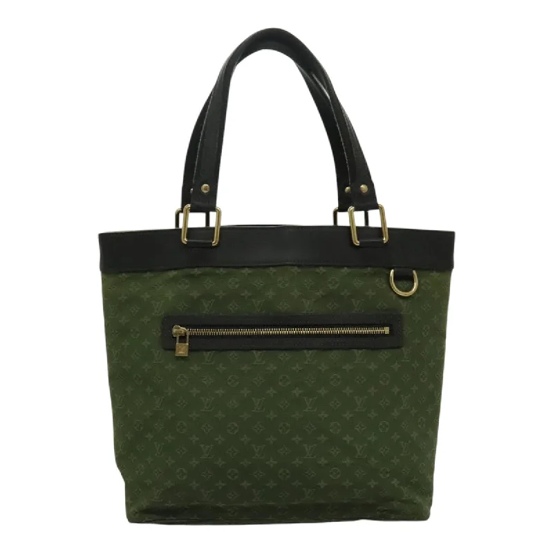 Handle bags with padded interiors for laptops -Louis Vuitton Lucille  Canvas Tote Bag (Pre-Owned)