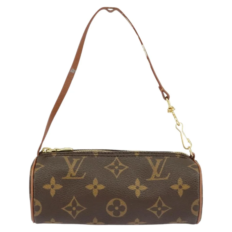 Handle bags with denim fabric for casual -Louis Vuitton Mini Baby Papillon  Canvas Clutch Bag (Pre-Owned)