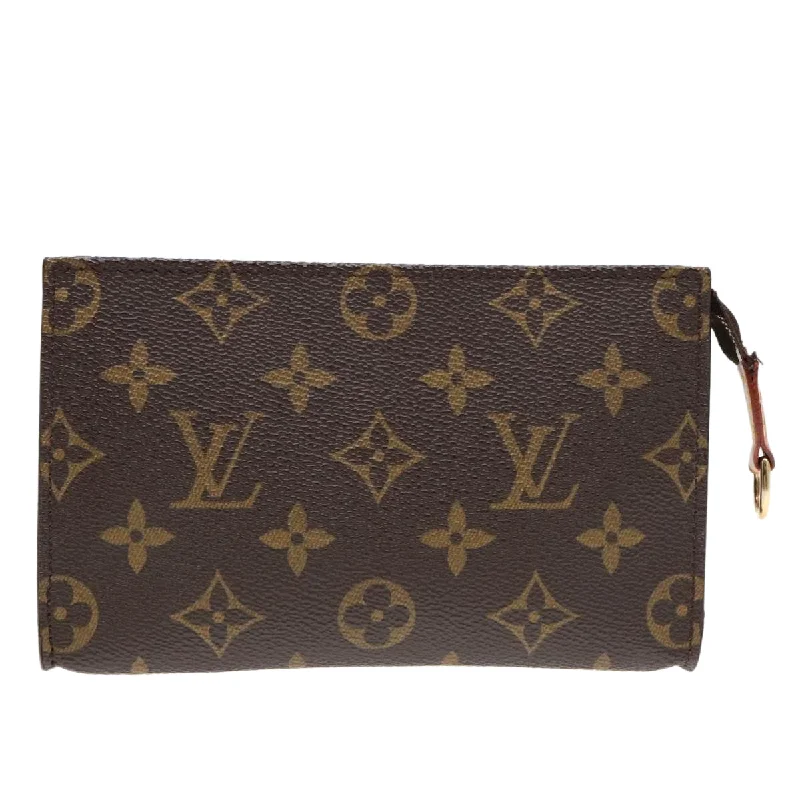 Handle bags with sturdy bases for stability -Louis Vuitton Trousse De Toilette  Canvas Clutch Bag (Pre-Owned)