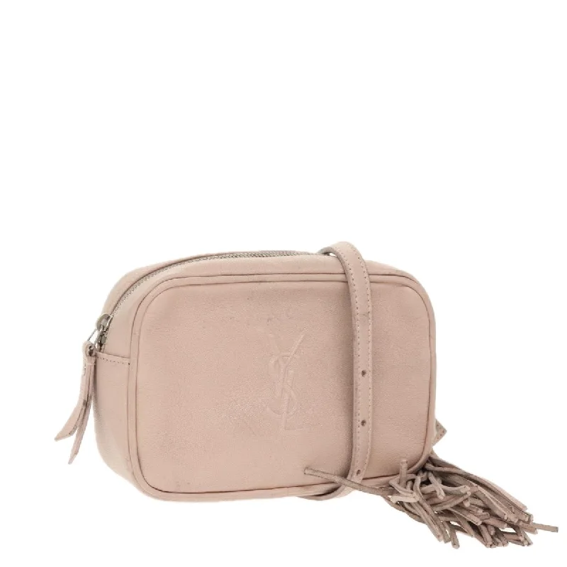 Handle bags with soft fabric for comfort -Saint Laurent Lou  Leather Shoulder Bag (Pre-Owned)