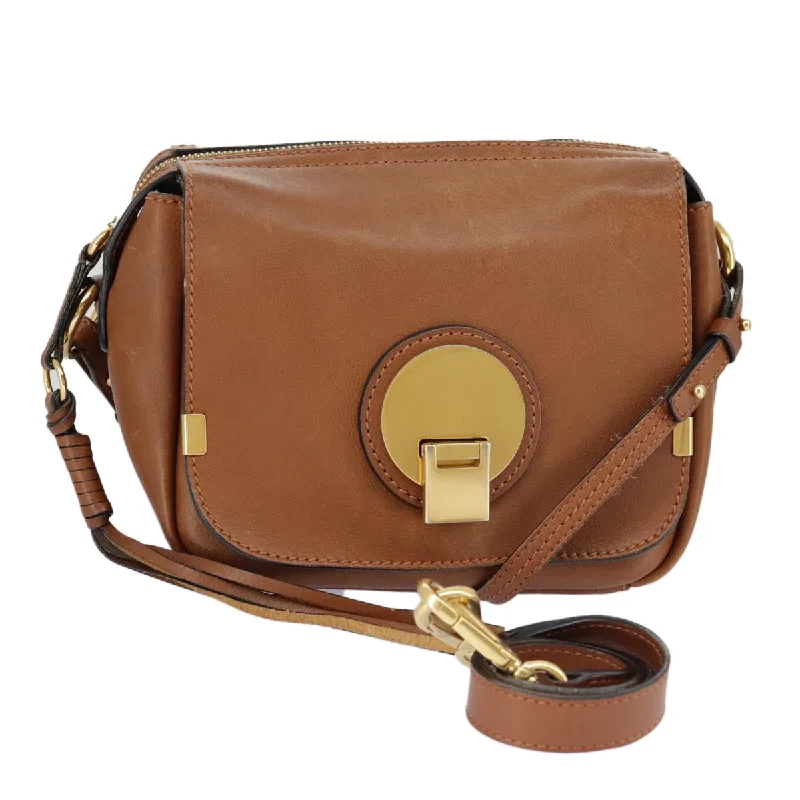 Handle bags with hidden pockets for security -Chloé Indy  Leather Shoulder Bag (Pre-Owned)