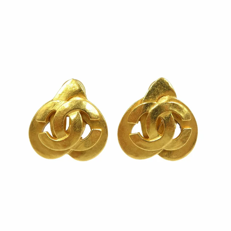 Drop Earrings for Formal Attire -Chanel  Metal Clip Earrings (Pre-Owned)