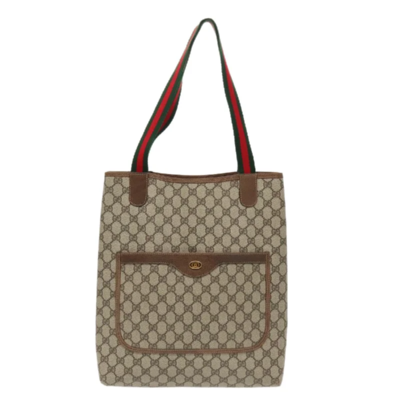 Leather handle bags for elegant daily carry -Gucci Ophidia  Canvas Tote Bag (Pre-Owned)