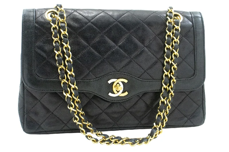 Handle bags with reinforced stitching for durability -Chanel Flap Bag  Leather Shoulder Bag (Pre-Owned)