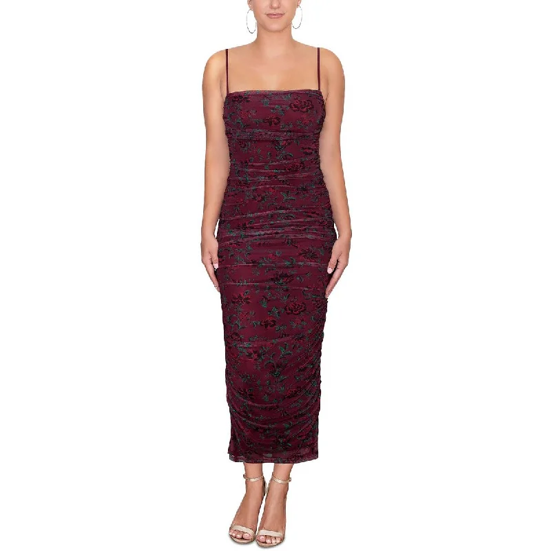 Mother's Day Dresses for Gift -Rachel Rachel Roy Womens Helena Floral Long Cocktail and Party Dress