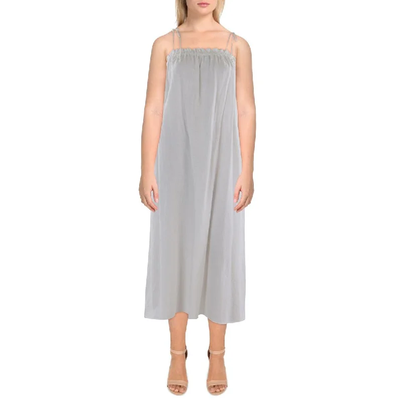 Strapless Dresses for Glamorous -Show Me Your Mumu Womens Angel Tie Shoulder Long Maxi Dress