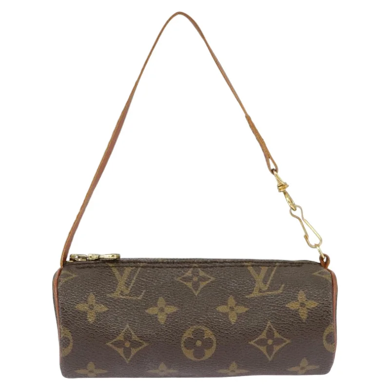 Handle bags with colorful handles for flair -Louis Vuitton Papillon  Canvas Clutch Bag (Pre-Owned)