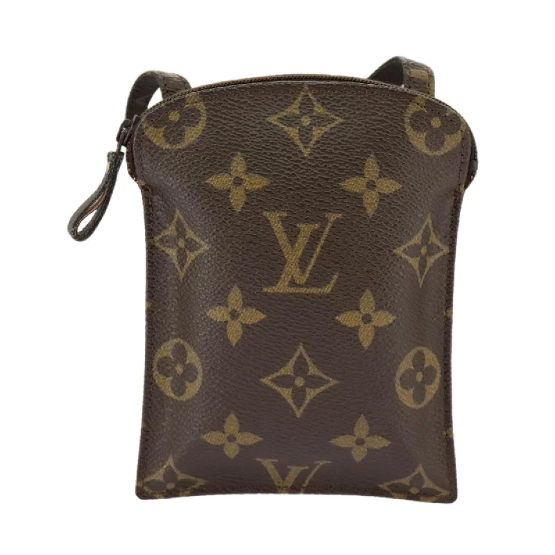 Handle bags with retro logos for charm -Louis Vuitton Secret  Canvas Clutch Bag (Pre-Owned)