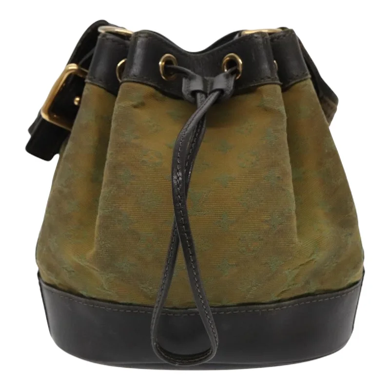 Handle bags with tropical prints for summer -Louis Vuitton Noelie  Canvas Shoulder Bag (Pre-Owned)