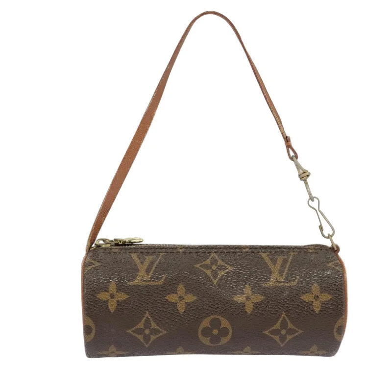 Handle bags with subtle embroidery for detail -Louis Vuitton Papillon  Canvas Clutch Bag (Pre-Owned)