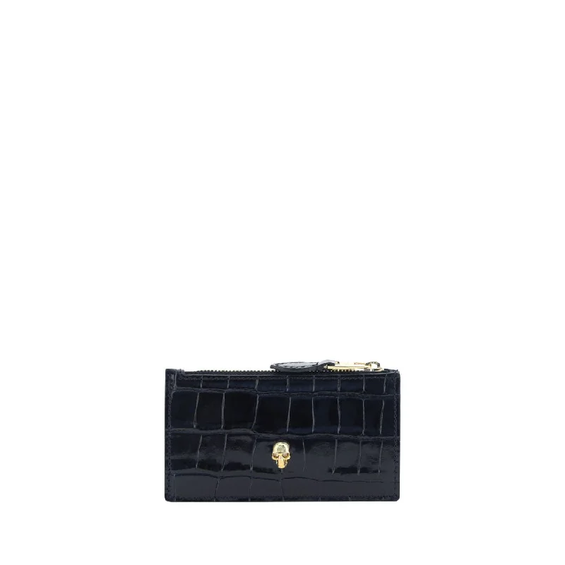 Handle bags with thick handles for support -Alexander McQueen Card Women's Holder