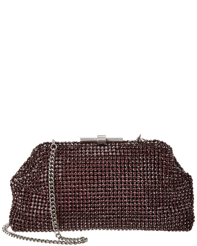 Cotton handle bags for lightweight casual wear -Reiss Adaline Crystal Clutch