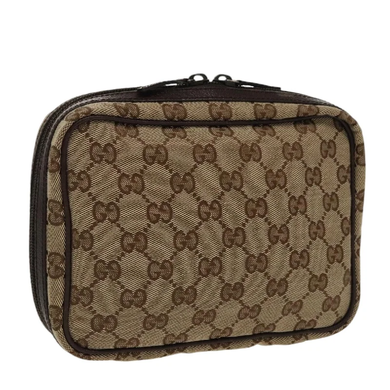 Handle bags with chevron designs for trend -Gucci  Canvas Clutch Bag (Pre-Owned)