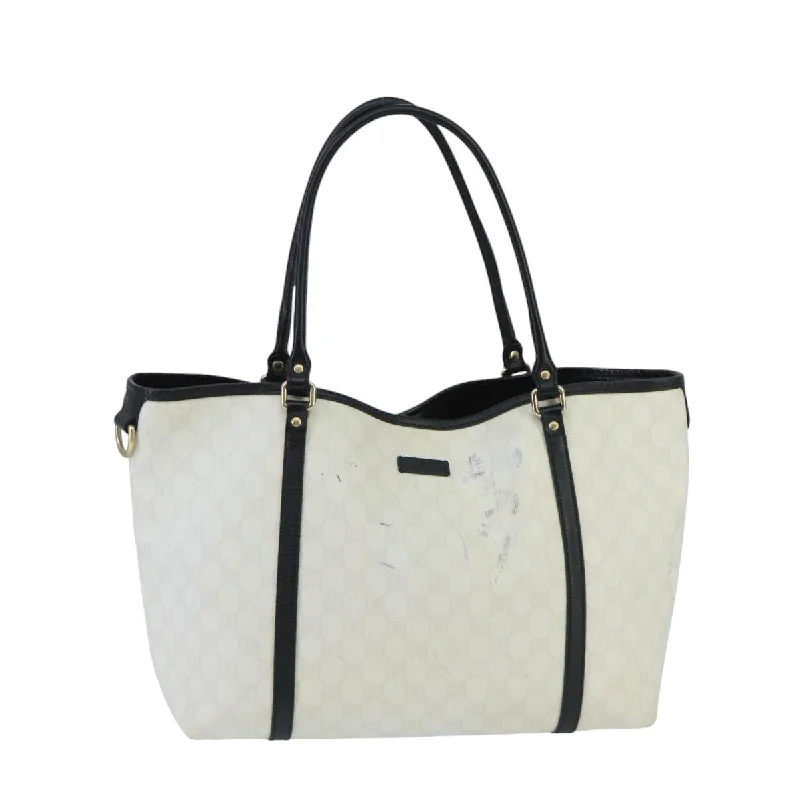 Handle bags with polka dots for fun -Gucci  Canvas Tote Bag (Pre-Owned)