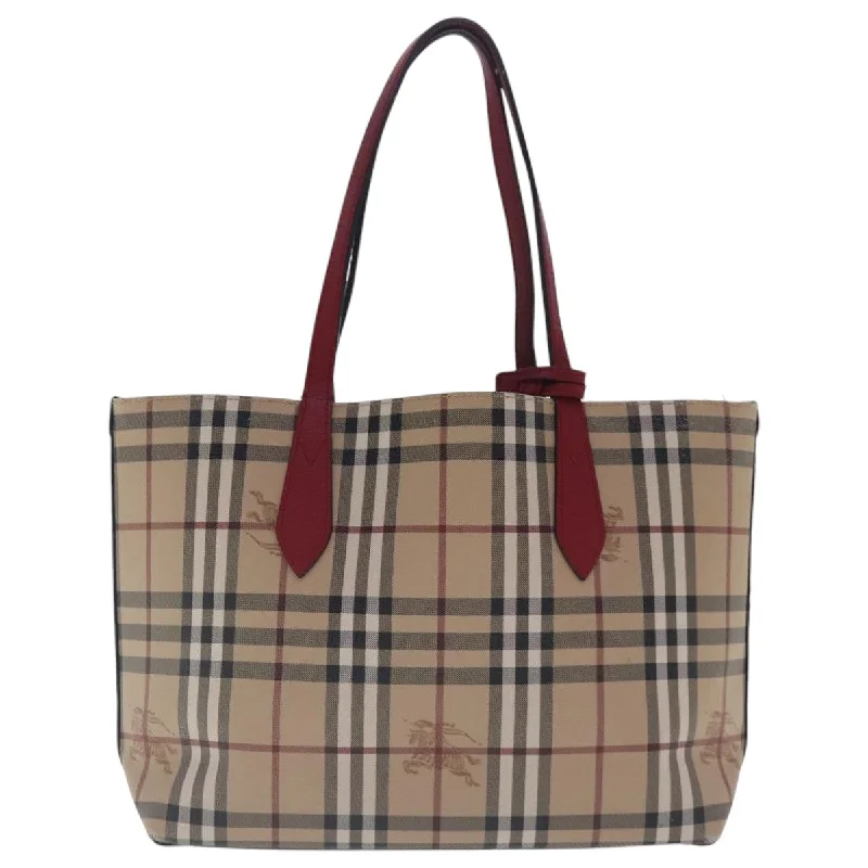 Handle bags with elegant gold-tone hardware -Burberry  Canvas Tote Bag (Pre-Owned)