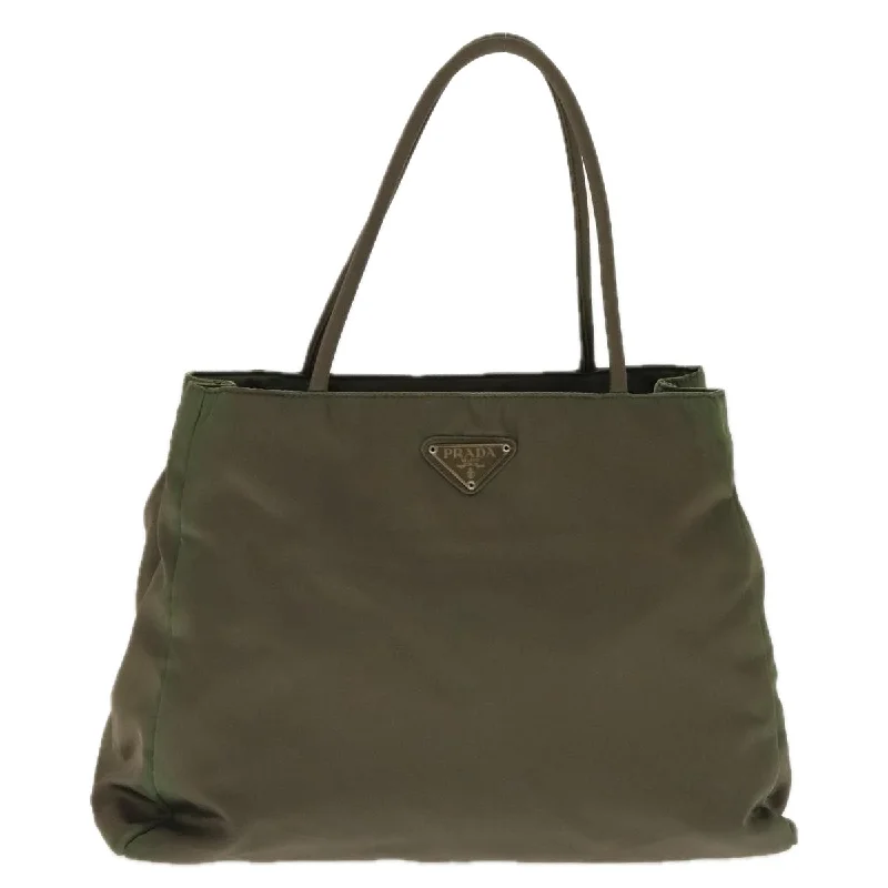 Handle bags with spacious interiors for storage -Prada  Synthetic Shoulder Bag (Pre-Owned)