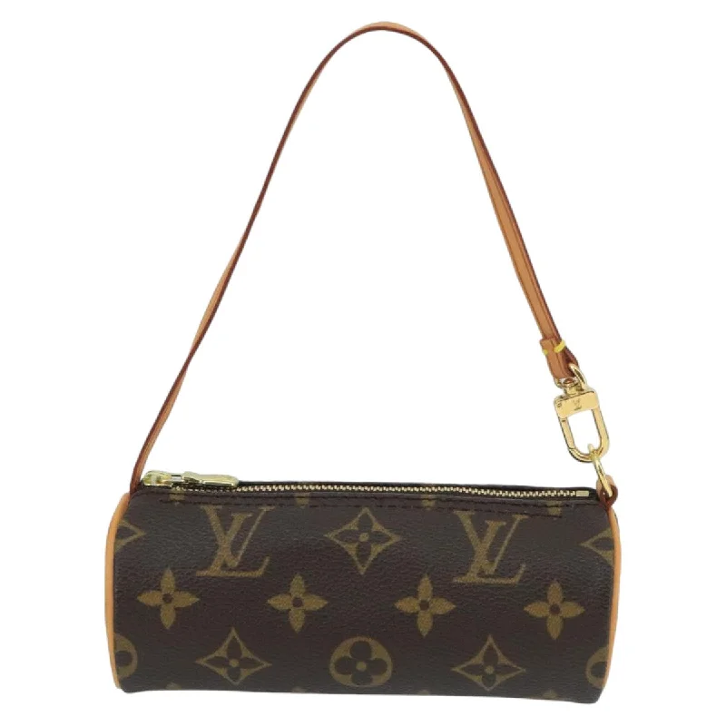 Handle bags with sturdy leather grip accents -Louis Vuitton Papillon  Canvas Clutch Bag (Pre-Owned)