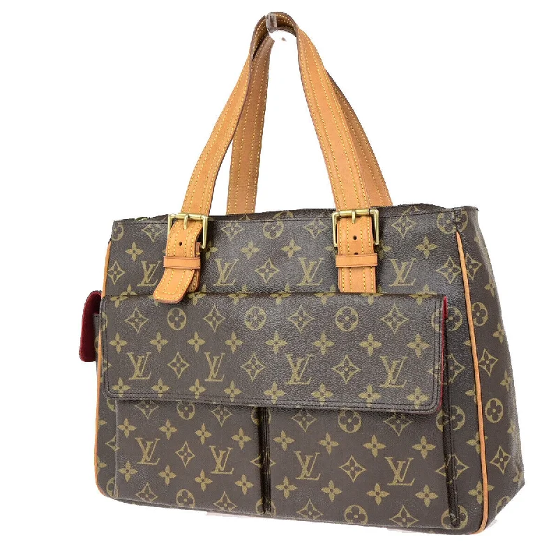 Handle bags with soft leather for luxury -Louis Vuitton Multipli Cité  Canvas Shoulder Bag (Pre-Owned)