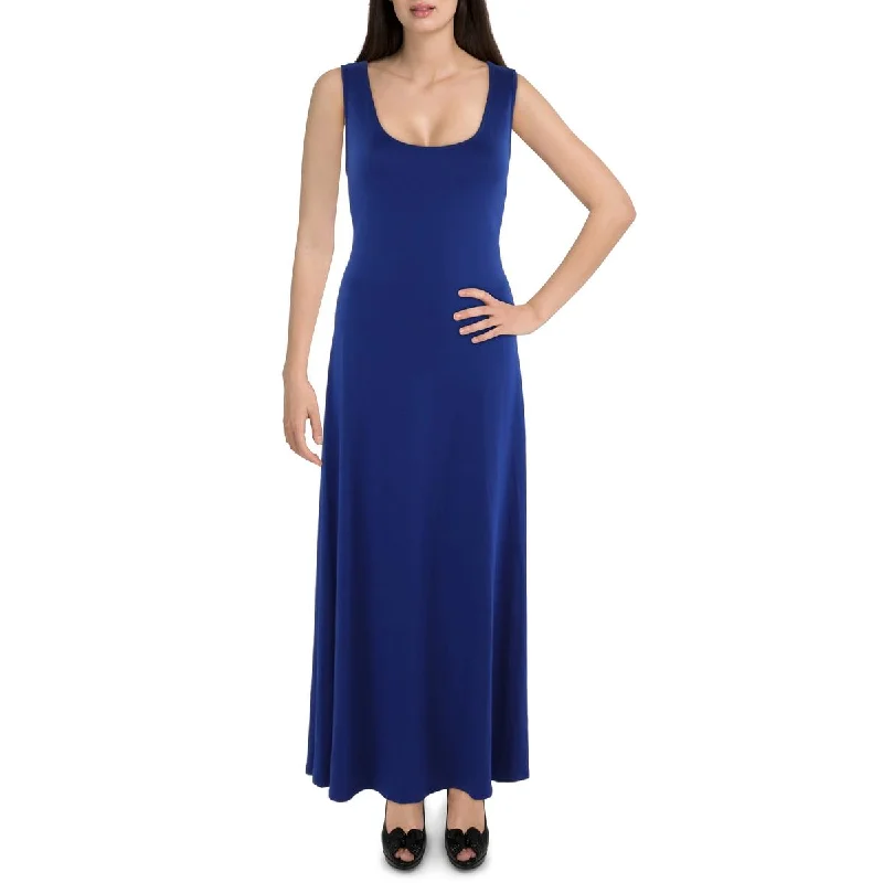 Formal Dresses for Occasions -24seven Comfort Apparel Womens Knit Sleeveless Maxi Dress