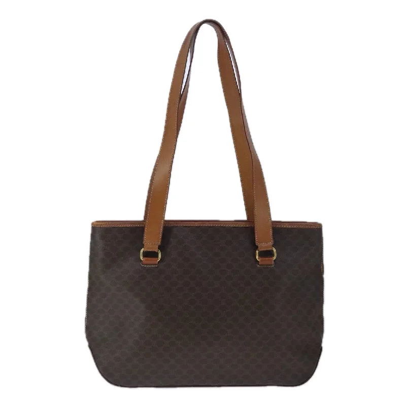 Handle bags with metallic finishes for shine -Céline Triomphe  Canvas Tote Bag (Pre-Owned)