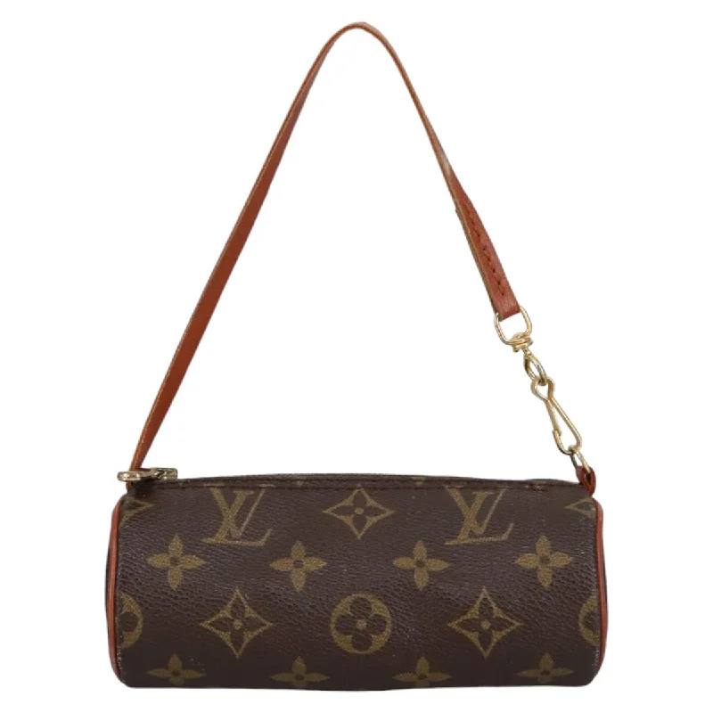 Handle bags with denim fabric for casual -Louis Vuitton Papillon  Canvas Clutch Bag (Pre-Owned)