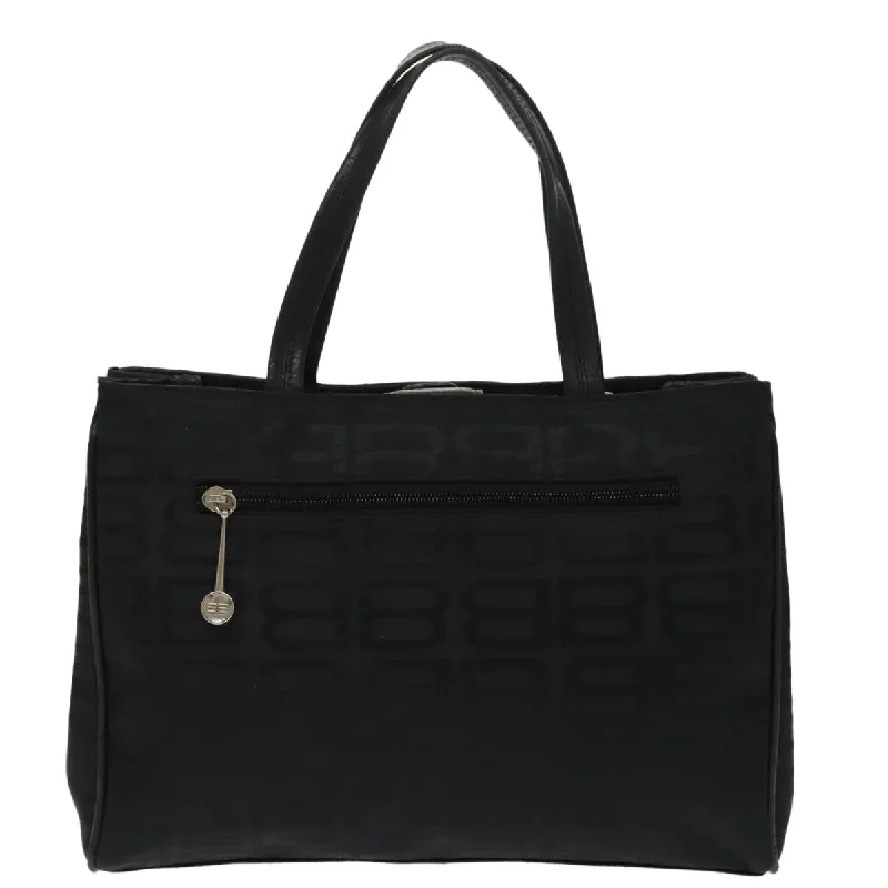 Handle bags with abstract art for uniqueness -Balenciaga Bb Logo  Synthetic Tote Bag (Pre-Owned)