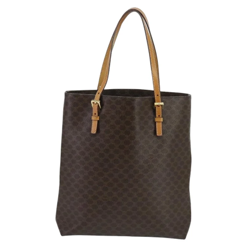 Handle bags with drawstring accents for style -Céline Macadam  Canvas Tote Bag (Pre-Owned)