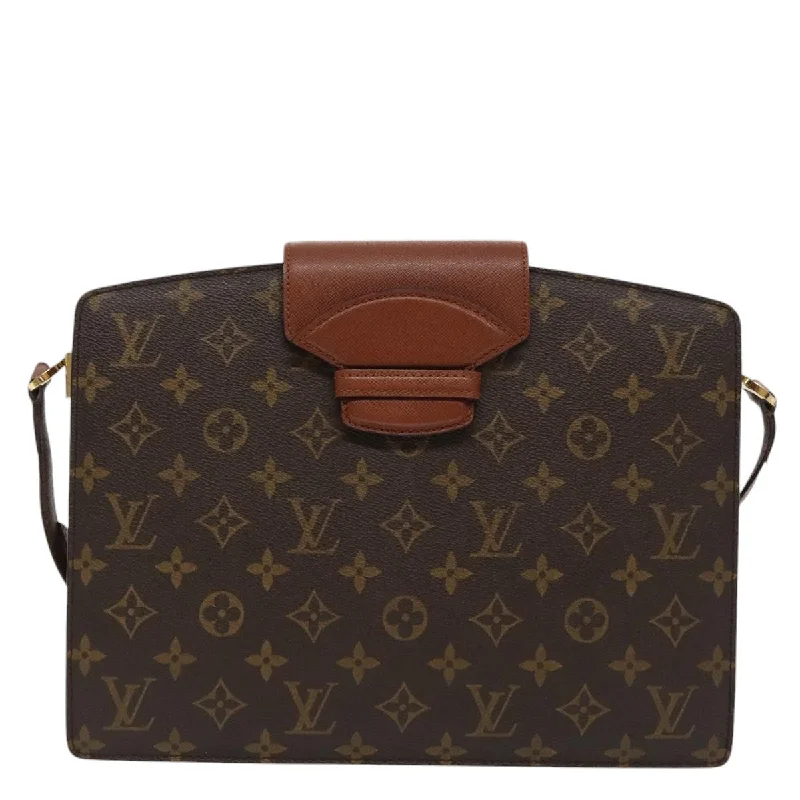 Handle bags with padded handles for comfort -Louis Vuitton Courcelle  Canvas Shoulder Bag (Pre-Owned)