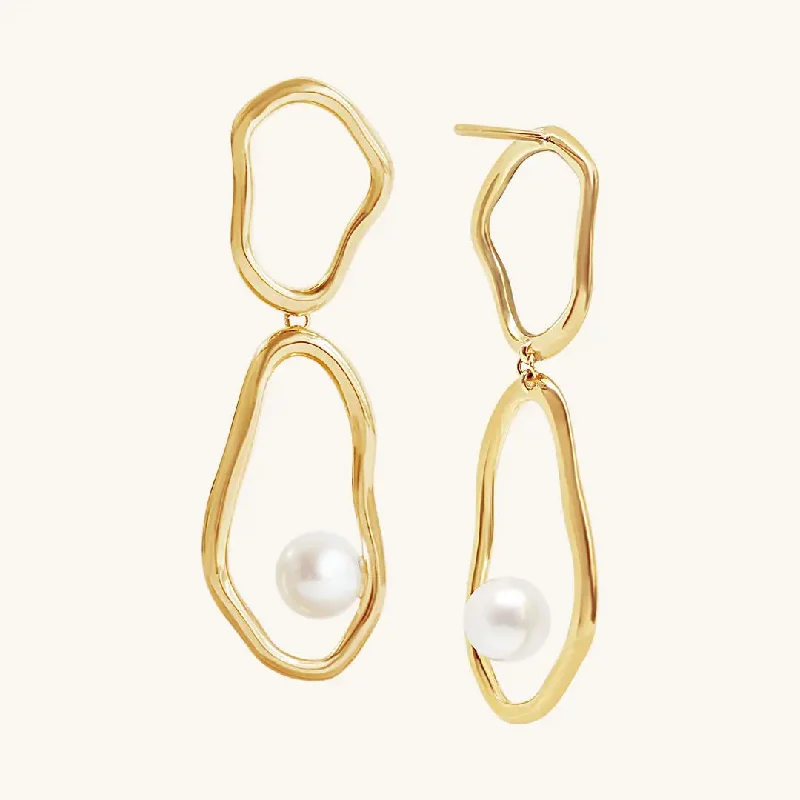 Hoop earrings with circle designs for a classic and timeless shape-Emerson Earrings