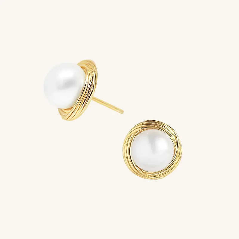 Best hoop earrings with sterling silver for an affordable and chic design-Eyre Studs