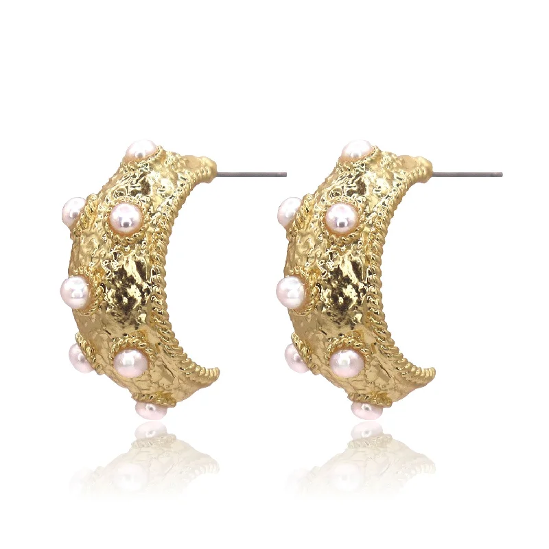 Best hoop earrings with gold for a luxurious and timeless look-Mademoiselle Hoops