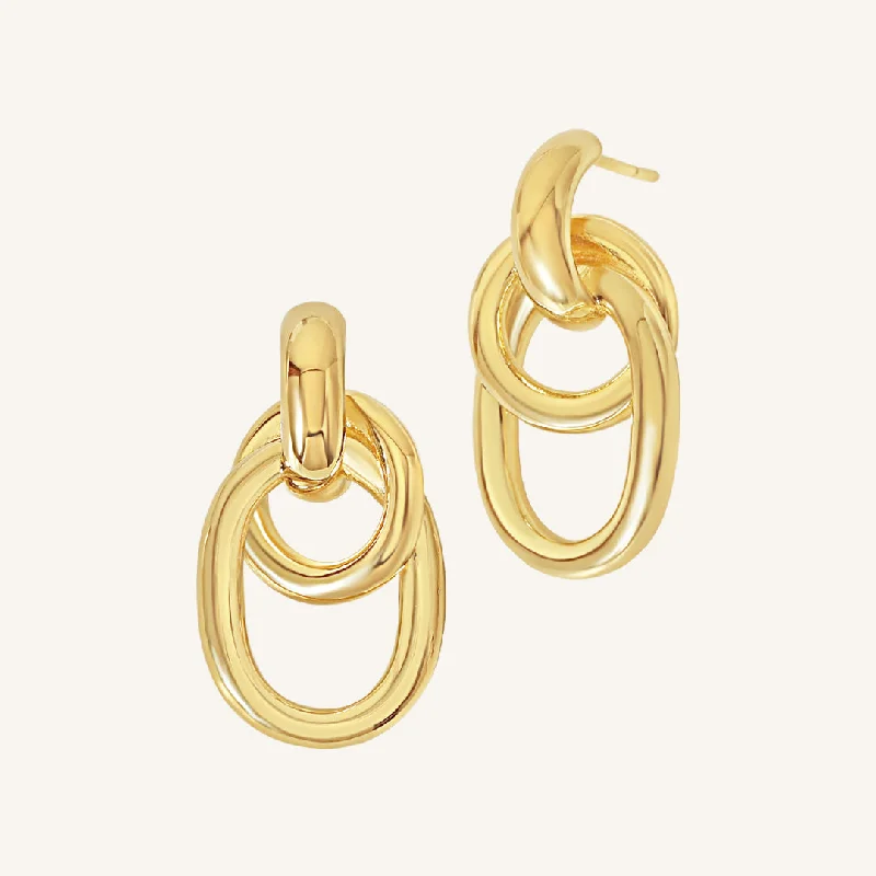 Small hoop earrings for a delicate and understated everyday wear-Parker Earrings