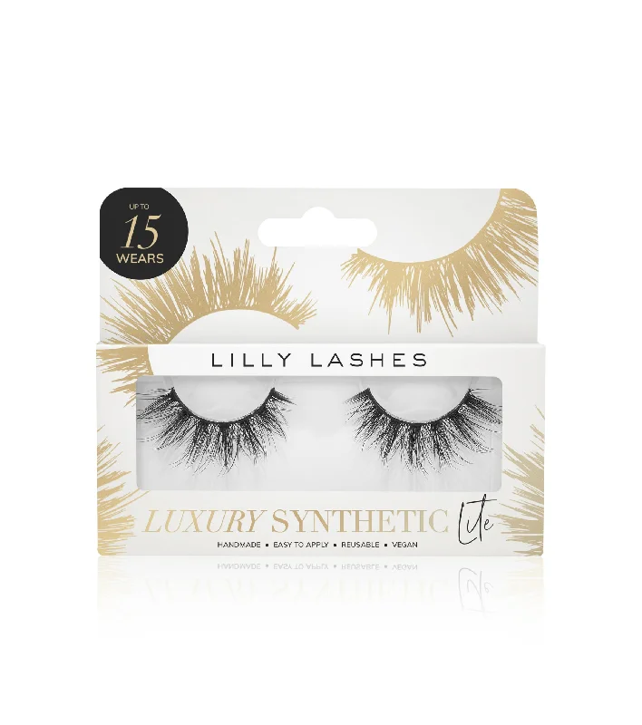 Stylish necklaces and pendants with diamonds for a glamorous and elegant look-Lilly Allure Lite Faux Lashes